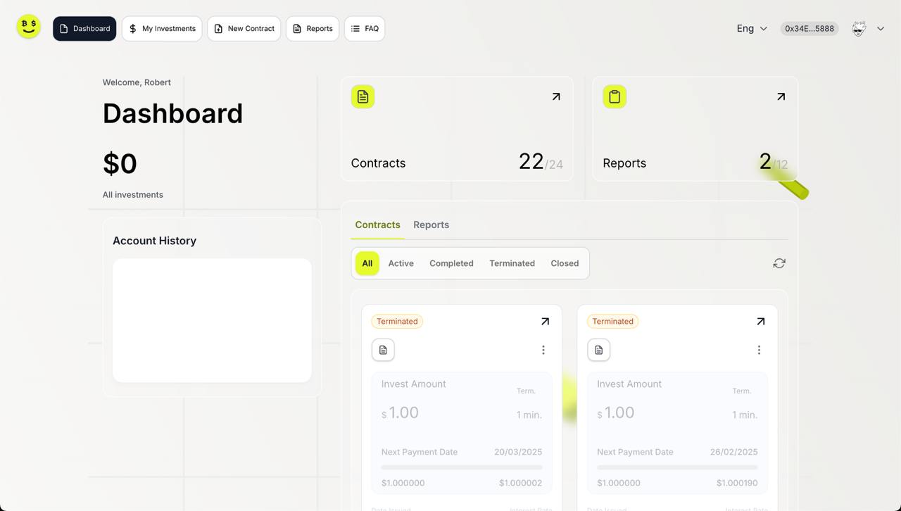 Web3 Invest Dashboard